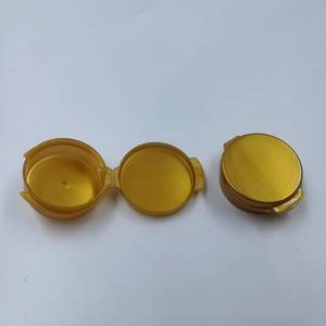 Pot en plastique rond vide en PP à prix de gros, avec couvercle à clapet pour pilules et mini-crèmes - Product Image 6