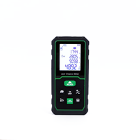 Télémètre laser multifonction industriel DEWEN, faisceau vert, 40m/100m, étanche IP54, précision 0,5mm, mini