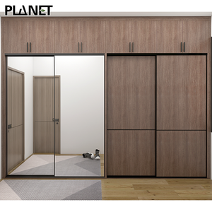 Spanish China Modern Wood Bedroom Furniture Almari <strong>Tall</strong> <strong>Narrow</strong> <strong>Wardrobe</strong> for Hotel - Product Image 4