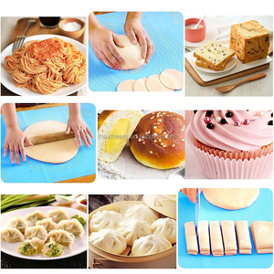 Tapis à pâtisserie en silicone, résistant aux hautes températures, pour pétrir la pâte, rouler la pâte, tapis à pâtisserie antiadhésif pour rouler la pâte - Product Image 2