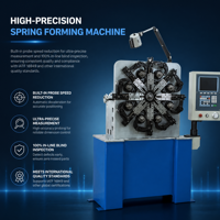 Machine de formage de ressorts universelle CNC à 3-4 axes ZW-CNC20 avec système de contrôle HUST
