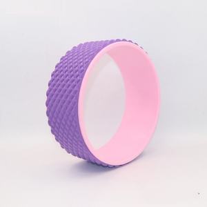 Factory Direct Customizable Wholesale High Quality Eco <b>TPU</b> Exercise Bodybuilding Yoga Wheels Home Use Unisex Safety Accessory - Product Image 4