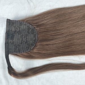 Extensiones de Cabello Humano Remy de 10-30 Pulgadas, 100% Cabello Humano Remy de Dragonbeauty Factory, Cola de Caballo, Postizo Largo y Grueso - Product Image 4