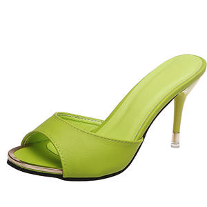 2025 Sexy verano fino tacones altos sandalias señora bombas boca de pez Slip on zapatos clásicos mujeres blanco rosa boda fiesta zapatos - Product Image 6