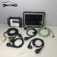 Tablette cf33 avec logiciel Xentry das wis epc complet + Multiplexeur MB STAR C4 doip pour outil de diagnostic de camions et voitures Be-nz