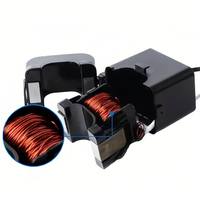 Sensor de Corriente de Núcleo Dividido Simple KHCT97 5V AC 5A 10A 20A 30A 50A 60A 80A, Transformador de Corriente de Alta Permeabilidad Tipo Pinza