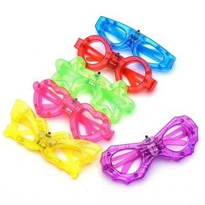 Lunettes LED pas chères, plusieurs formes, clignotantes, en plastique, jouets lumineux, vente en gros, parfaites pour concerts, anniversaires, lunettes LED lumineuses - Product Image 5