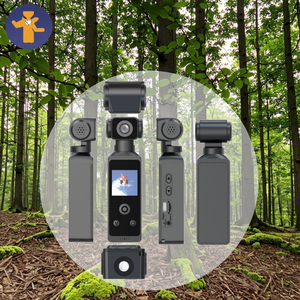 Cámara de Bolsillo Profesional 4K HD Resistente al Agua 30M, Antivibración, para Deportes y Montañismo, con <span class=keywords><strong>Clip</strong></span> Trasero, CMOS, WiFi, Doble Lente - Product Image 5