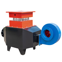 Chauffage tubulaire à ailettes électrique industriel Dingming 40kw 20kw 60kw 100kw avec souffleur d'air