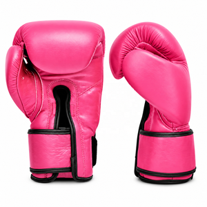 Custom Factory Professional Color Material Boxing Gloves PU Leather Breathable <b>Velcro</b> Training Gear - Product Image 1