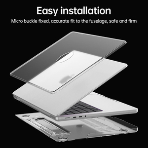 Étui pour <span class=keywords><strong>MacBook</strong></span> <span class=keywords><strong>Pro</strong></span> <span class=keywords><strong>16</strong></span> <span class=keywords><strong>pouces</strong></span> avec support pour <span class=keywords><strong>M1</strong></span>/M2/M3/M4 <span class=keywords><strong>Pro</strong></span> <span class=keywords><strong>Max</strong></span> A3403/A3186/A2991/A2780/A2485 (2024-2021) avec support pliable mat - Product Image 3