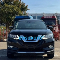 Luces de Circulación Diurna en Forma de U Fáciles de Modificar CQL, Faros Delanteros Bi-LED con Proyector Láser G5 Liner para X-TRAIL SUV T32 14-16