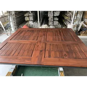 <span class=keywords><strong>Porte</strong></span> de garage à rabat isolé La meilleure vente Design graphique en bois <span class=keywords><strong>Porte</strong></span> <span class=keywords><strong>d</strong></span>'<span class=keywords><strong>entrée</strong></span> de villa en bois Moderne Automatique Solide pour la maison 1set - Product Image 1