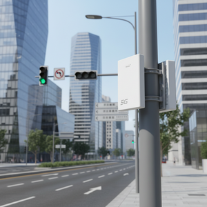 เราเตอร์ CPE 5G สำหรับภายนอกอาคาร ทนทาน กันน้ำระดับ IP67 จาก <span class=keywords><strong>FiberHome</strong></span> สำหรับการเชื่อมต่อเครือข่ายอัจฉริยะและการจัดการในพื้นที่ห่างไกล - Product Image 1