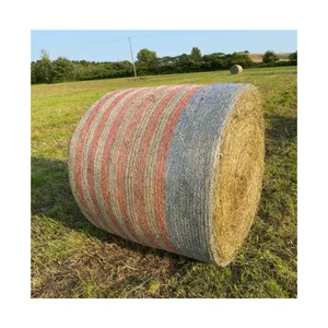 Filet rond d'ensilage de foin en plastique agricole PEHD 100% vierge personnalisé