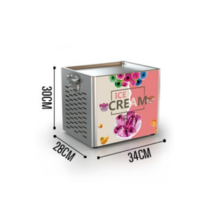 Machine à <span class=keywords><strong>glace</strong></span> à frire <span class=keywords><strong>de</strong></span> qualité industrielle avec une plaque froide en acier inoxydable pour une congélation rapide et uniforme - Product Image 4