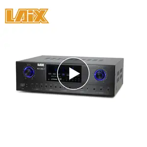 Amplifier_audio 2X160 Watt Home Audio Amplificatore di Potenza-Portatile 2 Canali Audio Surround Stereo Ricevitore w/ USB in-per Ampiamente