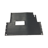 Tapis de sol en plastique noir pour voiturette de golf, vente chaude, sécurité, santé, remplacement DS, plaqué diamant, certifié CE, 7-8 places pour Club Car