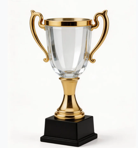 Trophées personnalisés en métal plaqué or, récompenses pour compétitions sportives, souvenirs <span class=keywords><strong>de</strong></span> club, œuvres d'art métalliques, technique <span class=keywords><strong>de</strong></span> brossage, musique, <span class=keywords><strong>animaux</strong></span> - Product Image 3