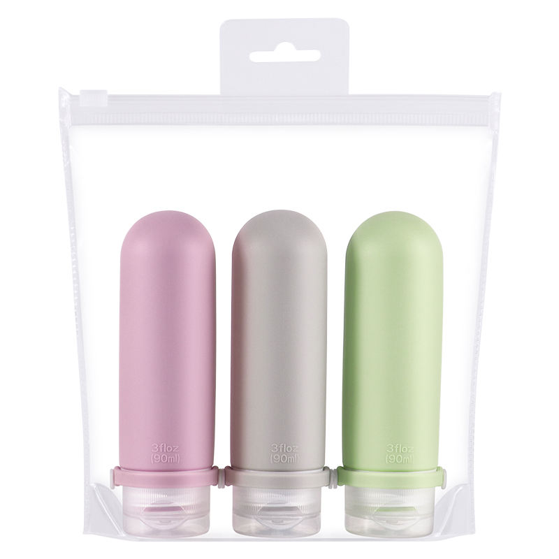 3 pack x90ml with EVA bag