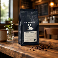 Sacs Mylar pour café en grains, emballage personnalisé pour herbes, sacs sous vide commerciaux, grossiste en reconditionnement pour la revente aux cafés