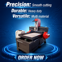 Machine de fraisage et de gravure CNC 4 axes sur mesure, gravure rotative 3D de précision Mach3, personnalisation non standard, outillage pour le bois