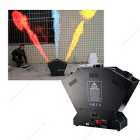 Équipement d'éclairage audio professionnel pour scène, discothèque, club, DJ, effet spécial, feu coloré, projecteur de flamme à trois voies