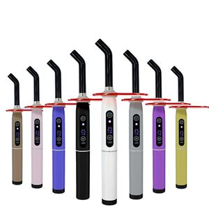 Lámpara de Fotocurado Dental LED, Dispositivo de Fotocurado de Resina Oral, Multicolor Opcional, Recargable y de Doble Uso (Enchufable), Alta Potencia - Product Image 1