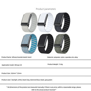 אופנה מתכווננת ניילון שעונים עבור woop 4.0 מכשירים להחלפה רצועות ניילון אחת רצועות ניילון אחת עבור 4.0 woop - Product Image 5