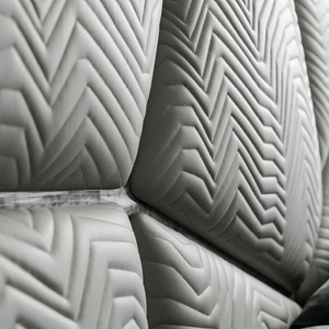 Foshan Home Full Furniture Factory Modern Italian Design Luxury Leather Queen King Bed Cama italiana - Product Image 4