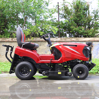 Tondeuse autoportée à rayon de braquage zéro avec siège à suspension, machine de coupe d'herbe commerciale pour jardin, conduite fluide