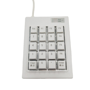 Chuyên Nghiệp 20-Key Có Dây Cơ Khí Bàn Phím Máy Tính Với <span class=keywords><strong>Numeric</strong></span> Bàn Phím Tiền Mặt Đăng Ký USB Có Dây Kỹ Thuật Số Số Bàn Phím - Product Image 1