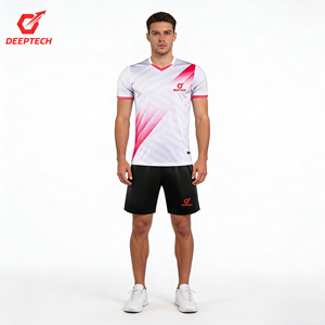 OEM ODM足球服定制队服透气快干批发俱乐部学校运动服厂 - Product Image 1