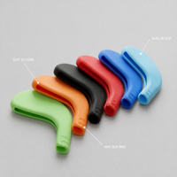 Lot de housses de tête de club de golf en silicone colorées personnalisées, anti-poussière, résistantes aux rayures et à l'abrasion, OEM
