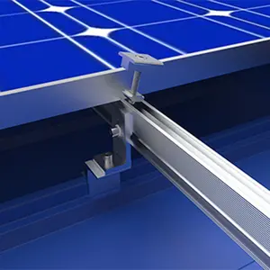 HF Fixation Panneau Solaire Au Sol Metal Clip For Led Panel Support