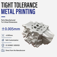 Parti Metalliche Personalizzate Oitech Stampate in 3D, Ingranaggi Scanalati SLM DMLS in Acciaio e Titanio OEM