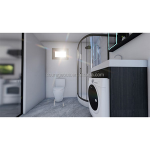 Thiết kế vận chuyển <span class=keywords><strong>container</strong></span> Kết Cấu Thép đúc sẵn sang trọng mở rộng <span class=keywords><strong>container</strong></span> nhà - Product Image 4