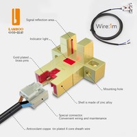 Sensor de Proximidad Fotoeléctrico Infrarrojo de Aleación de Zinc LBS1, IP67, DC5-24V, 50mA, Salida NPN/PNP, Anti-Vibración, Anti-EMI