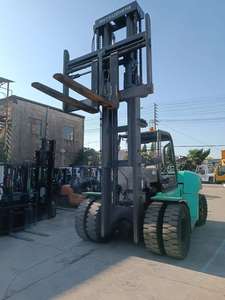 Chariot élévateur d'occasion 15 tonnes Diesel FD150 FD230 FD250 avec moteur Mitsubishi japonais et déplacement latéral - Product Image 3