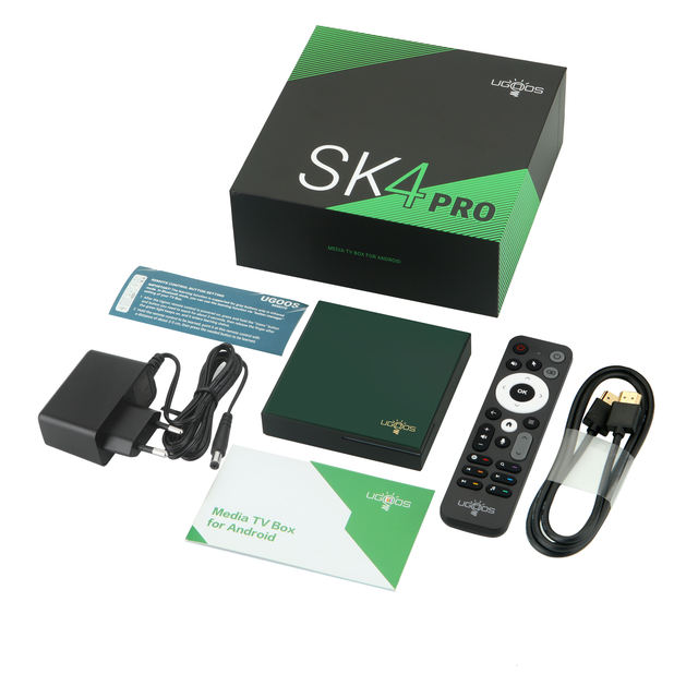 Ihomemix Android Tv Box Factory Ugoos Sk4 Pro with S905X5M-K Android 14 4gb DDR4 64gb Wifi 6 DTS Widewine L1 Ugoos SK4PRO TV BOX