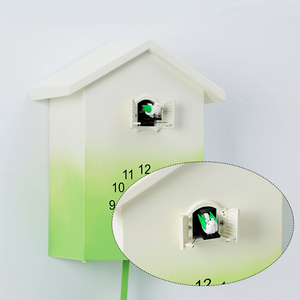 Orologio a Cucù Personalizzato per Soggiorno, Decorazione Casa, <span class=keywords><strong>Sveglia</strong></span> con Suono di Uccello - Product Image 2