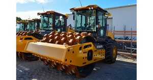 Rodillo Compactador Vibratorio de Un Solo Tambor de 16.4 Toneladas, Rodillo para Carreteras XS165, Motor Diésel de 129kW, Alta Eficiencia, Fuerza Excitante de <span class=keywords><strong>340</strong></span>/236kN - Product Image 6
