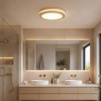 Plafonnier Rond Moderne Premium à Design Plat et Discret, Multifonctionnel pour Appartement, Villa, Eclairage Décoratif d'Espaces Intérieurs