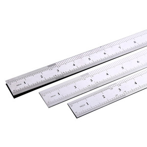 Steel Straight Ruler 30 Cm 50 Cm 60 Cm Double Sided <b>Measuring</b> <b>Tool</b> For Woodworking And Precision Measurement - Product Image 4