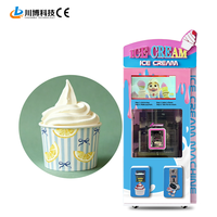 Nouvelle Arrivée Haute Qualité DIY Saveurs OEM ODM Usine Robot Distributeur Commercial de Crème Glacée et de Garnitures de Fruits