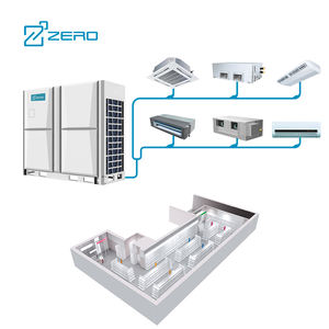 25,2KW 8HP R410a Vrf Multi-Split inversor central aire acondicionado <span class=keywords><strong>Clima</strong></span> piso/techo conducto <span class=keywords><strong>Cassette</strong></span> sistema para Villas Core bomba - Product Image 1