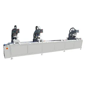 Machine à souder automatique pour fabrication de portes et de fenêtres, profilé pvc,