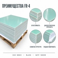 Plaque en fibre de verre FR4 Vert eau 1020x1220mm GB T1303.4 Ignifuge pour transformateurs, moteurs, panneaux de distribution
