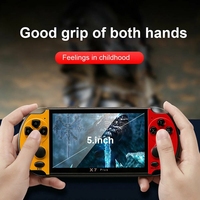 5.1 pouces HD grand écran X7Plus Consoles de jeu portables rétro joueurs de jeu portables X7plus Classic Mini MP5 Console de jeu vidéo