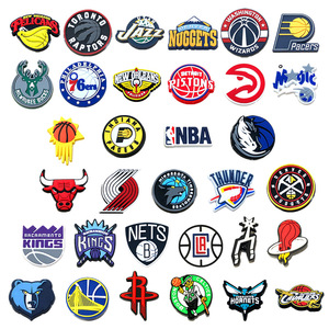 Amuletos de Zapatos Deportivos de Baloncesto Personalizados, Populares, Decorativos de PVC, Amuletos de Zapatos de Jugador de Baloncesto de Goma al por Mayor - Product Image 6